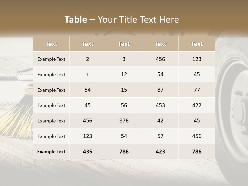 Standing Parent Peaceful PowerPoint Template