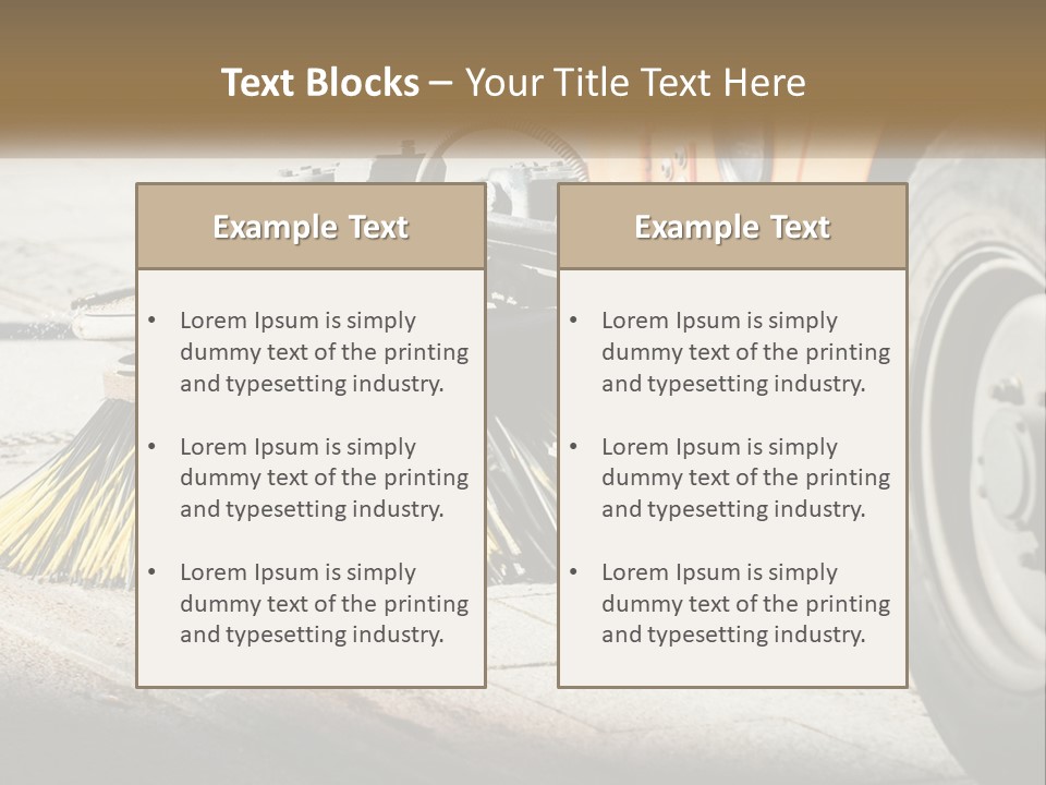 Standing Parent Peaceful PowerPoint Template