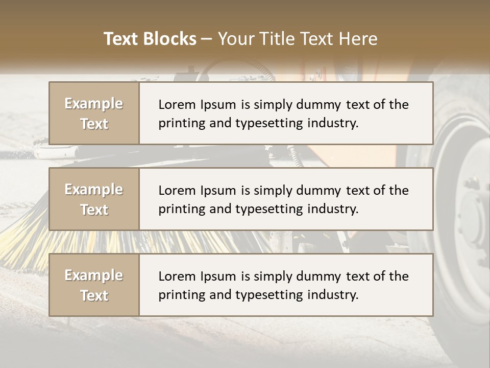 Standing Parent Peaceful PowerPoint Template