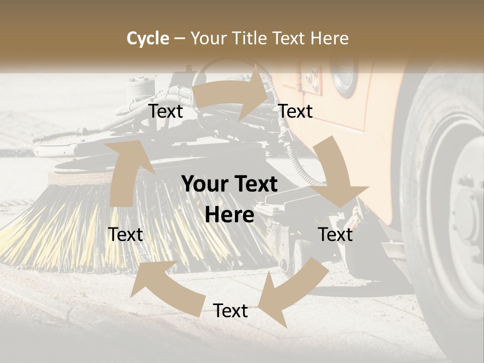 Standing Parent Peaceful PowerPoint Template