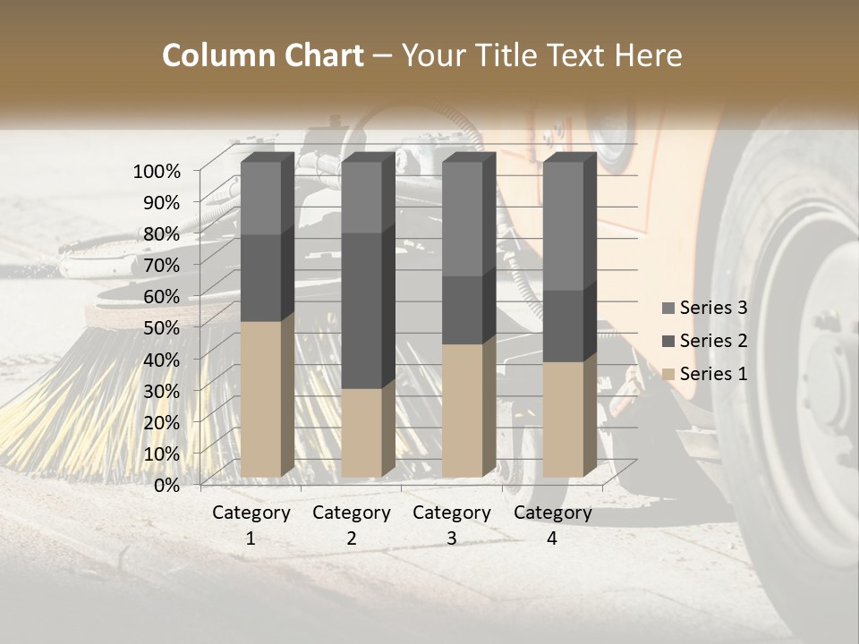 Standing Parent Peaceful PowerPoint Template