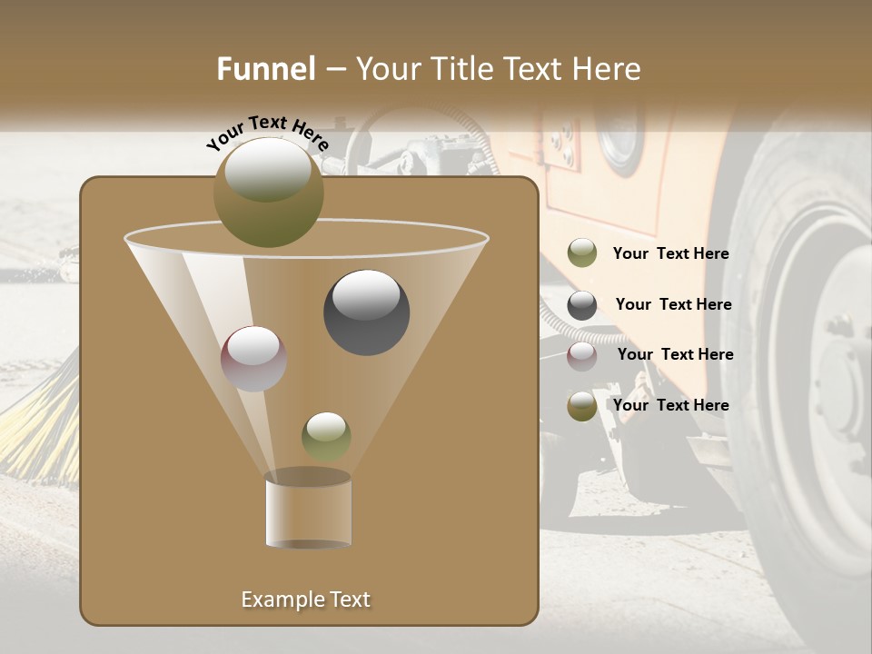 Standing Parent Peaceful PowerPoint Template