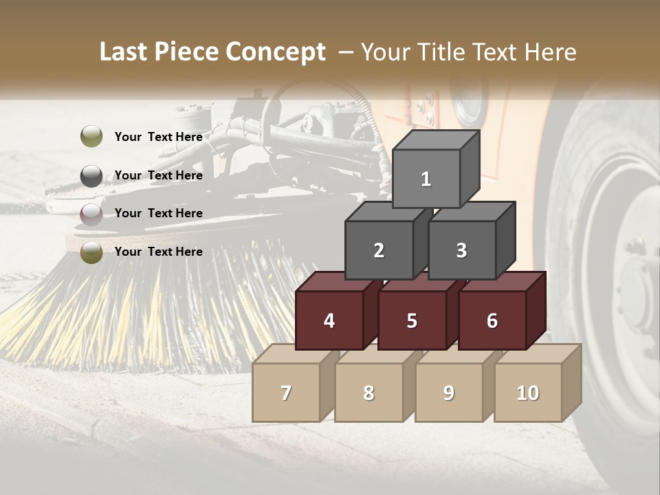 Standing Parent Peaceful PowerPoint Template