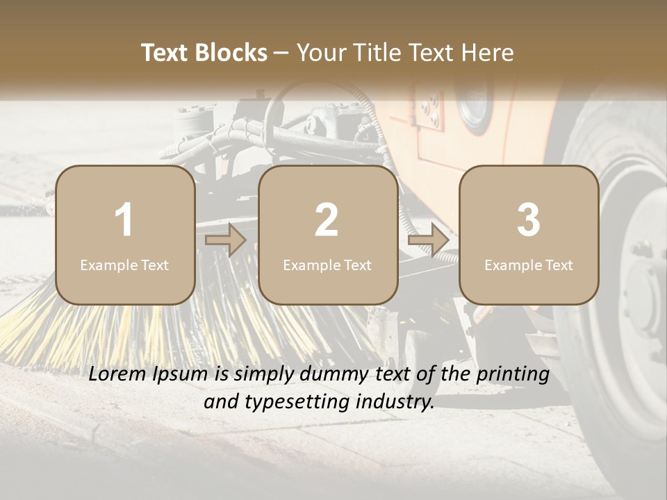 Standing Parent Peaceful PowerPoint Template