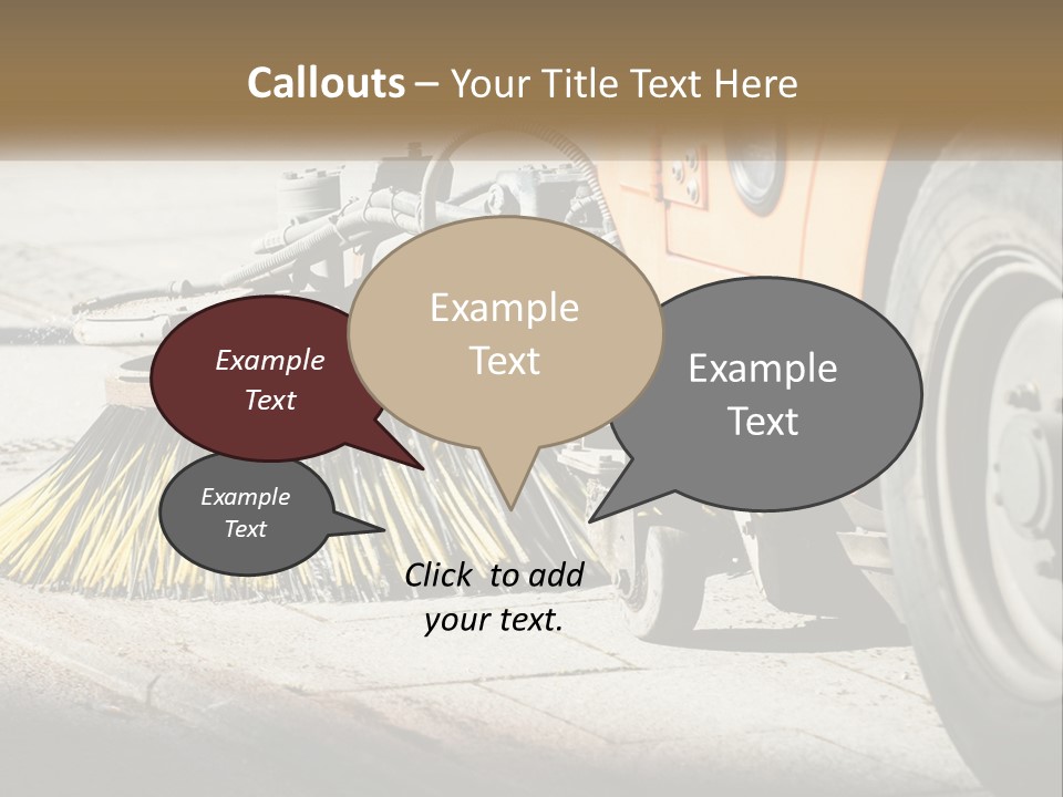 Standing Parent Peaceful PowerPoint Template