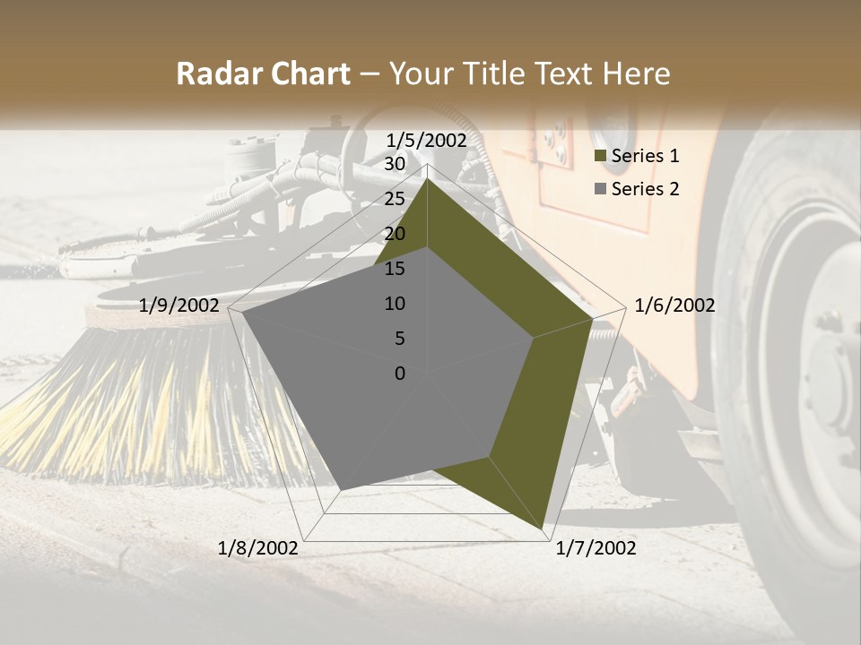 Standing Parent Peaceful PowerPoint Template