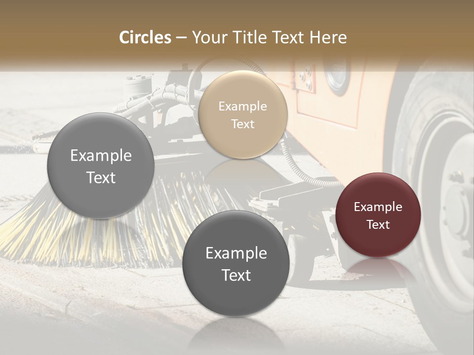 Standing Parent Peaceful PowerPoint Template