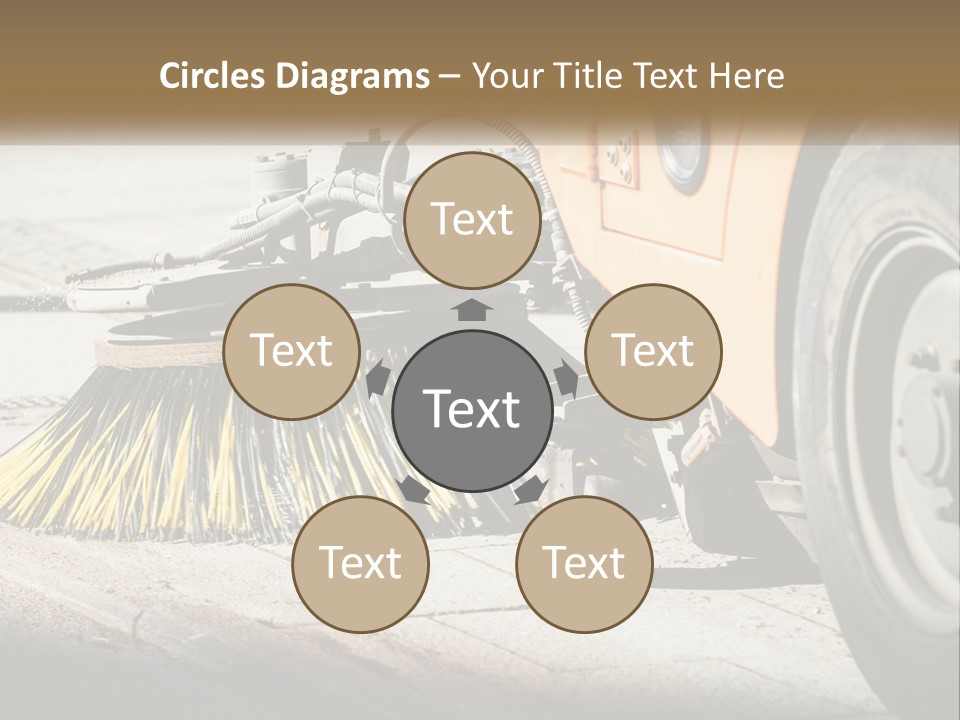 Standing Parent Peaceful PowerPoint Template