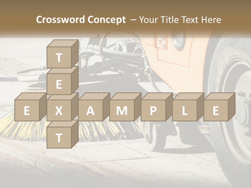 Standing Parent Peaceful PowerPoint Template