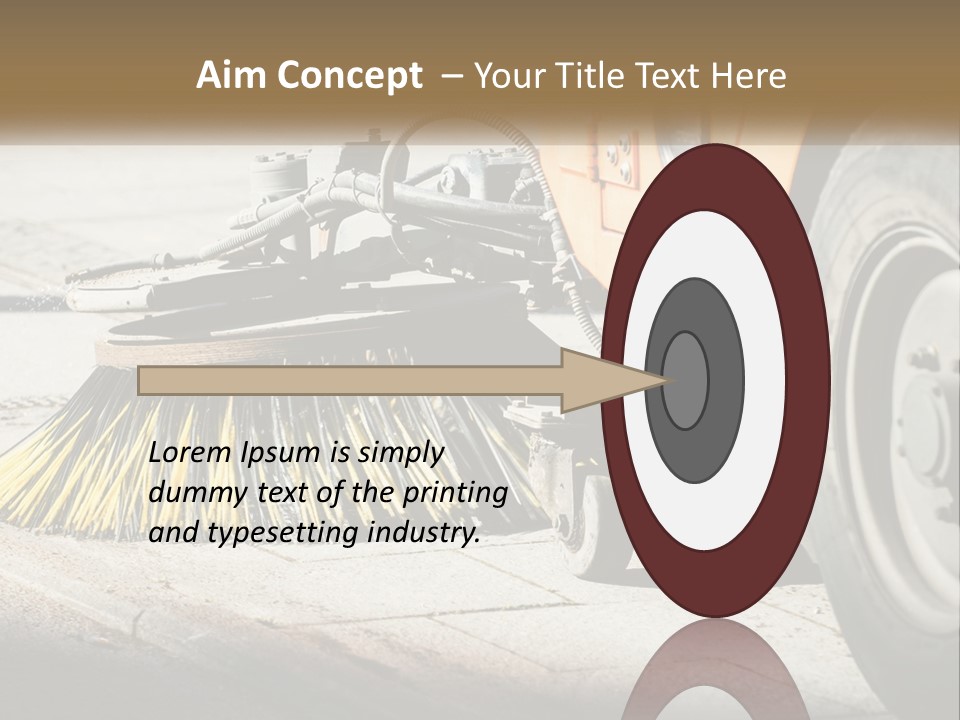 Standing Parent Peaceful PowerPoint Template