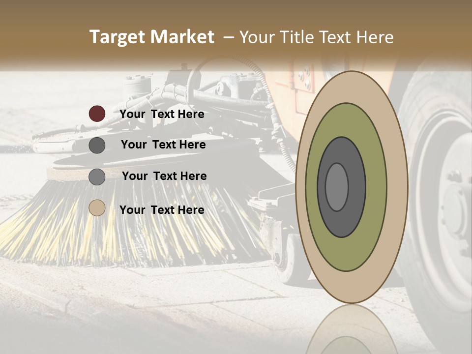 Standing Parent Peaceful PowerPoint Template