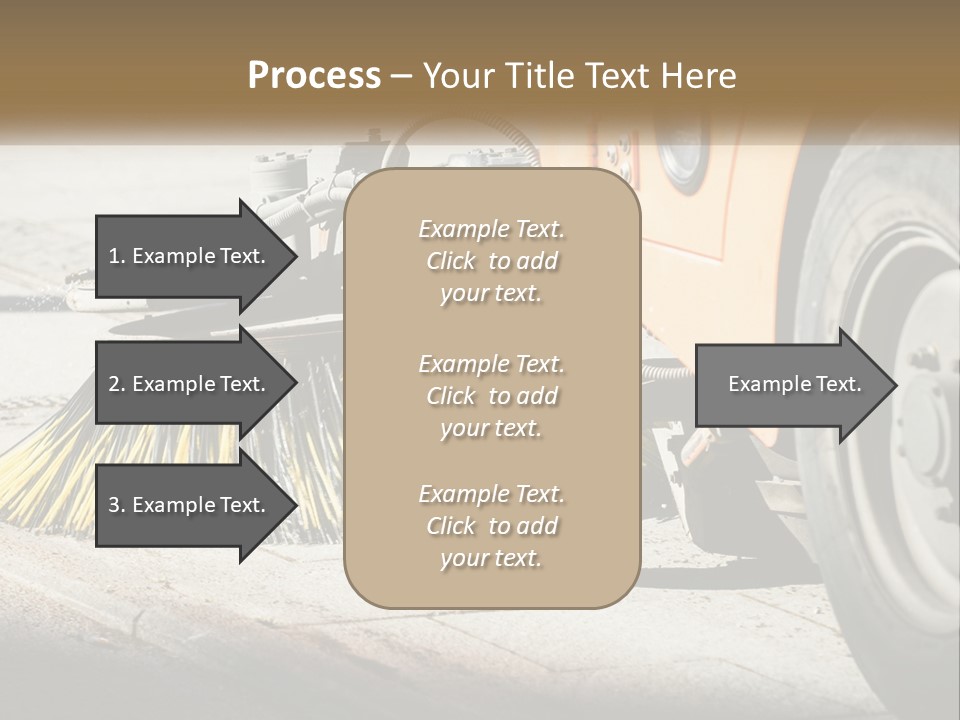 Standing Parent Peaceful PowerPoint Template