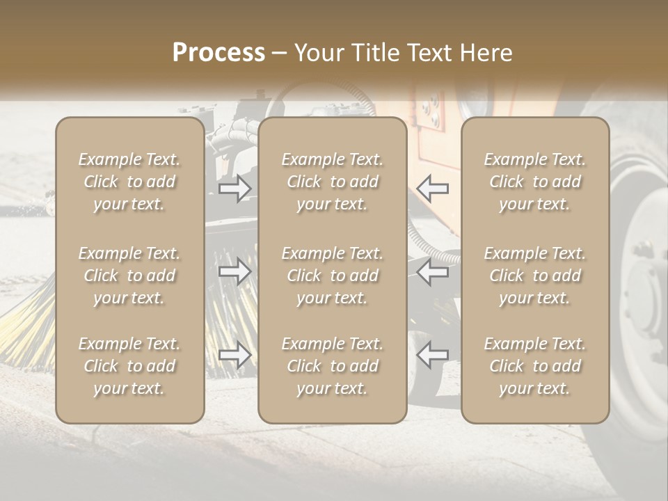 Standing Parent Peaceful PowerPoint Template