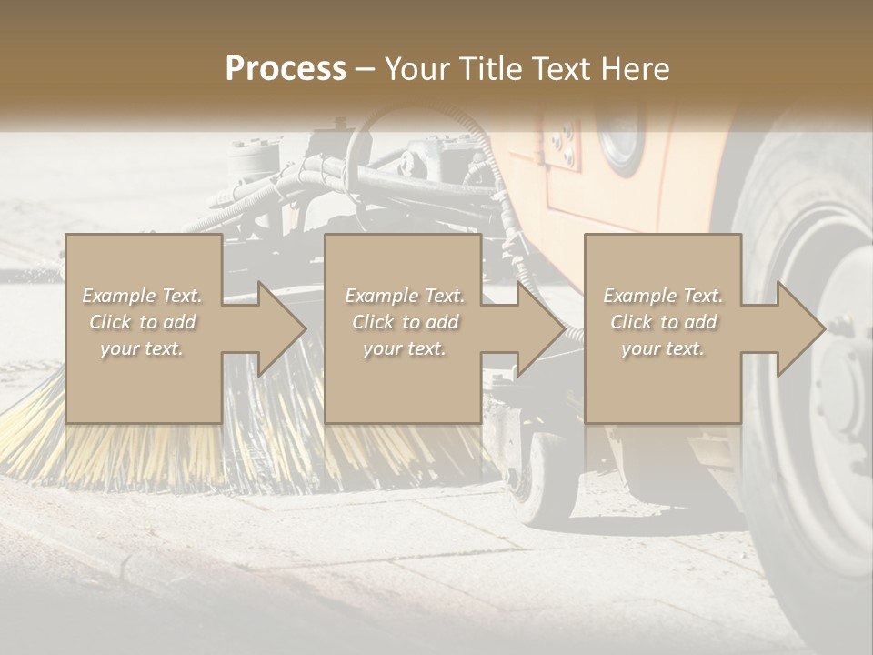 Standing Parent Peaceful PowerPoint Template