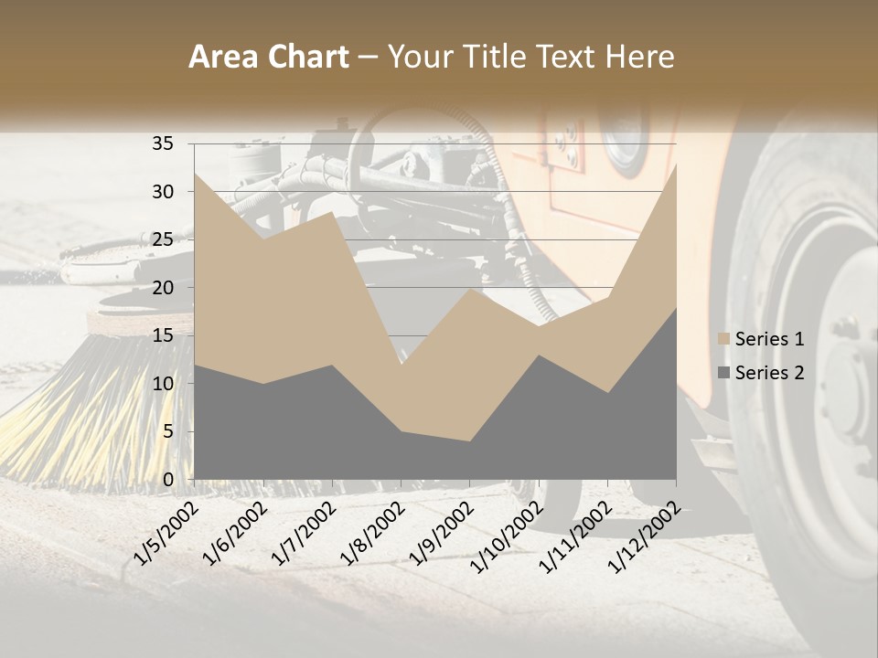 Standing Parent Peaceful PowerPoint Template