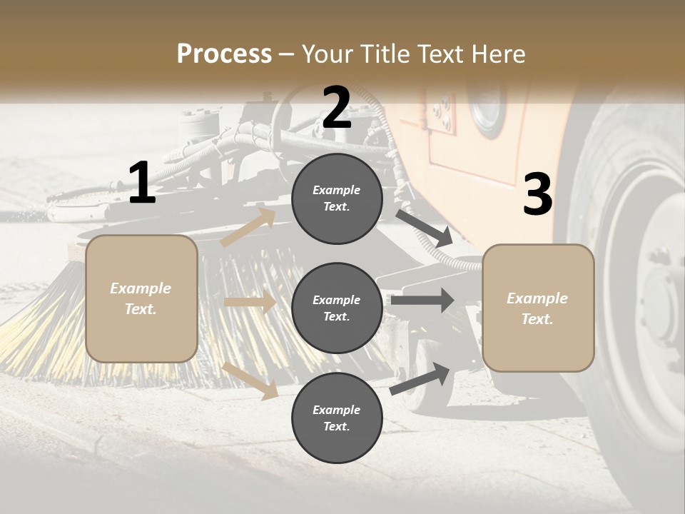 Standing Parent Peaceful PowerPoint Template