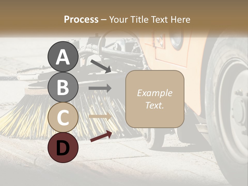 Standing Parent Peaceful PowerPoint Template