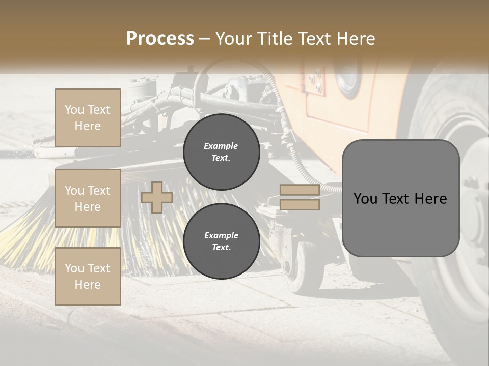 Standing Parent Peaceful PowerPoint Template