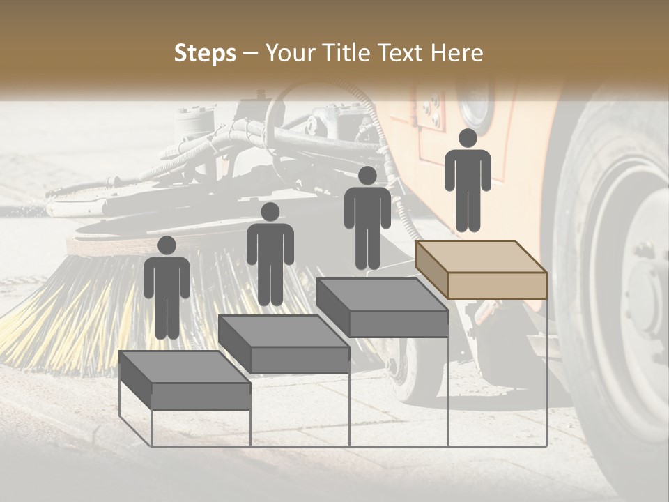 Standing Parent Peaceful PowerPoint Template