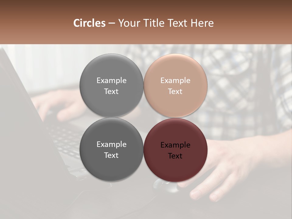 White Ocean Sand PowerPoint Template