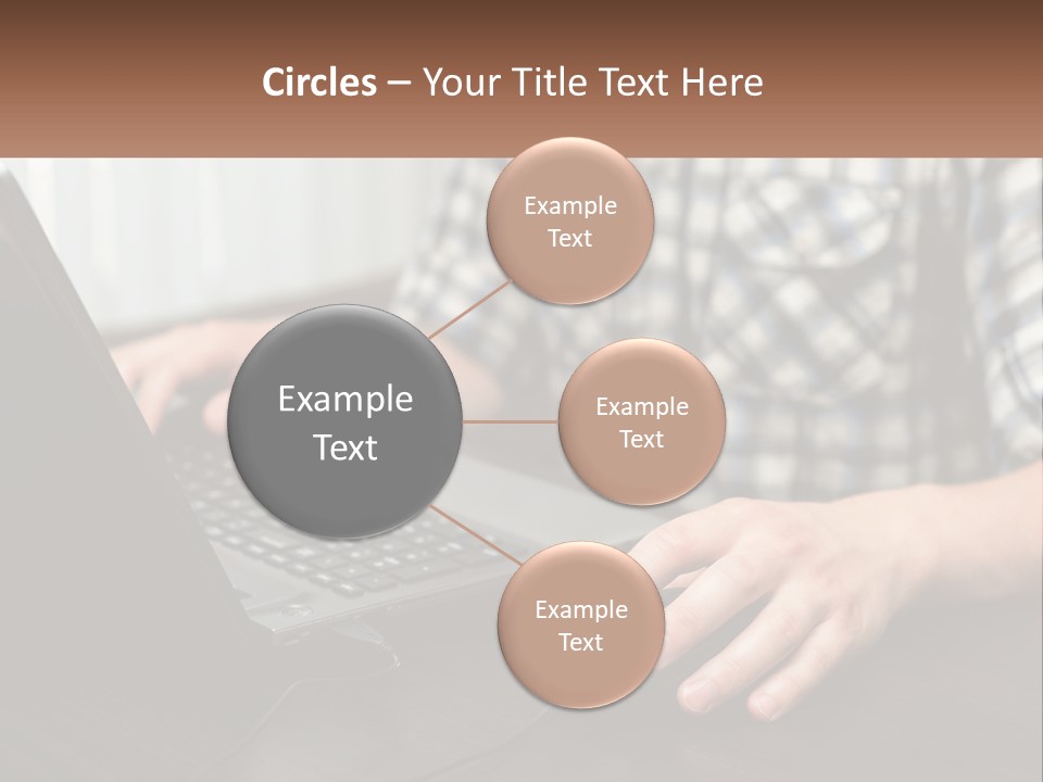 White Ocean Sand PowerPoint Template