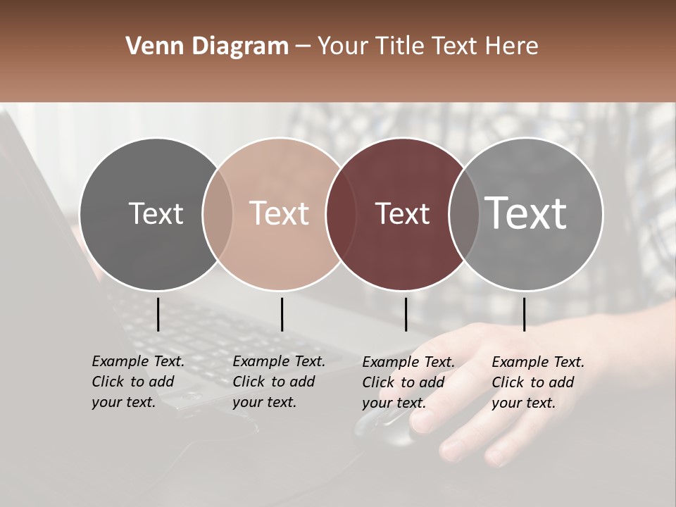 White Ocean Sand PowerPoint Template