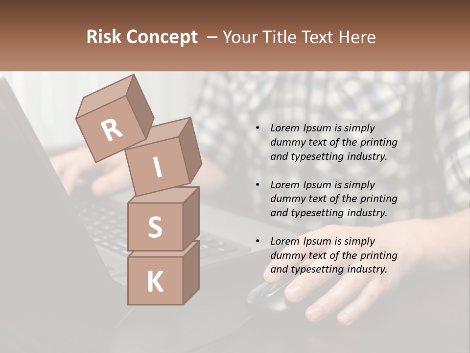 White Ocean Sand PowerPoint Template