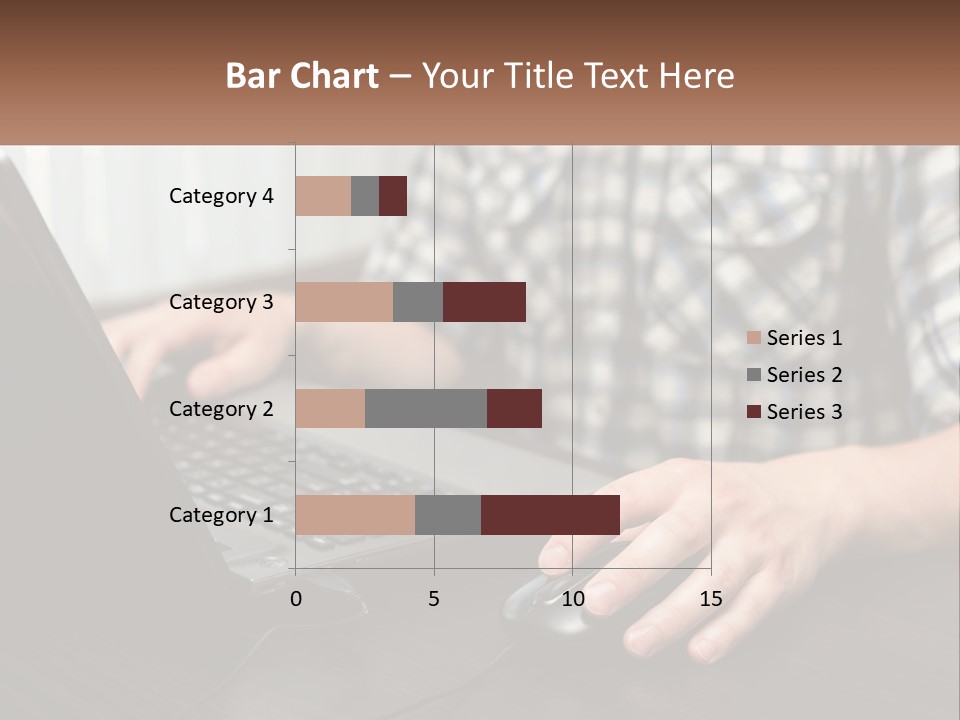 White Ocean Sand PowerPoint Template