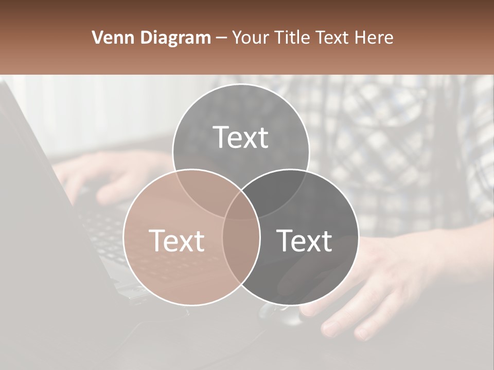 White Ocean Sand PowerPoint Template