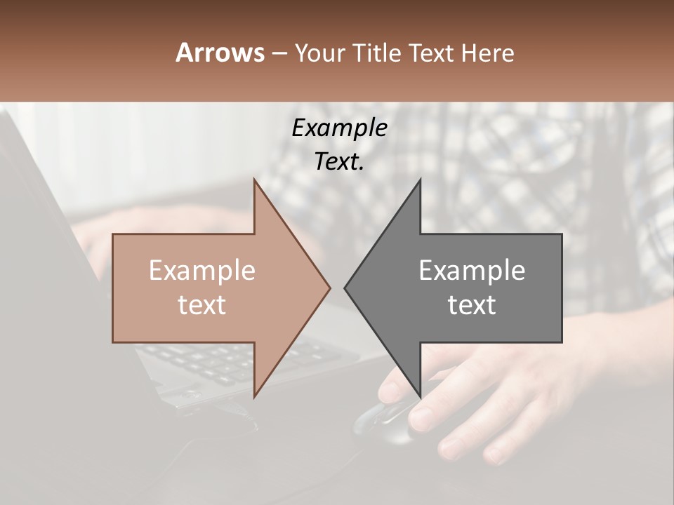 White Ocean Sand PowerPoint Template