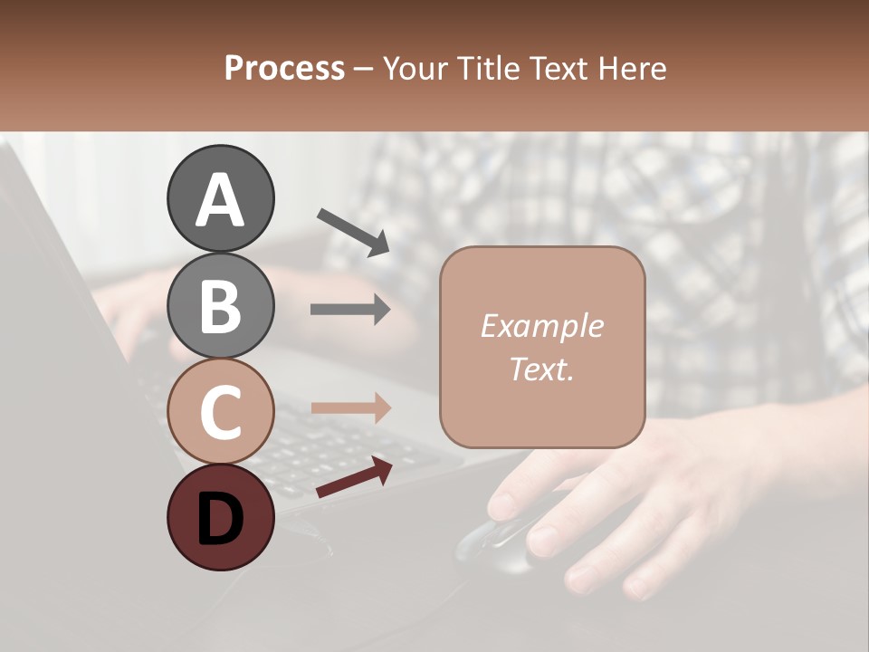 White Ocean Sand PowerPoint Template