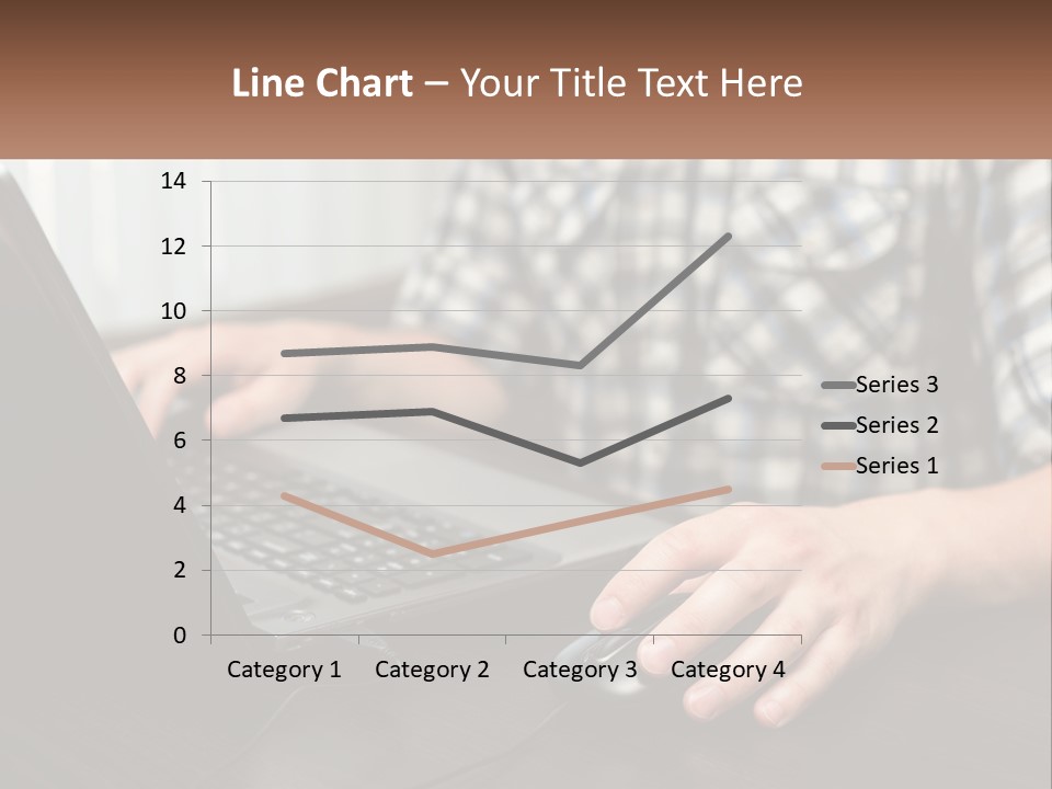 White Ocean Sand PowerPoint Template