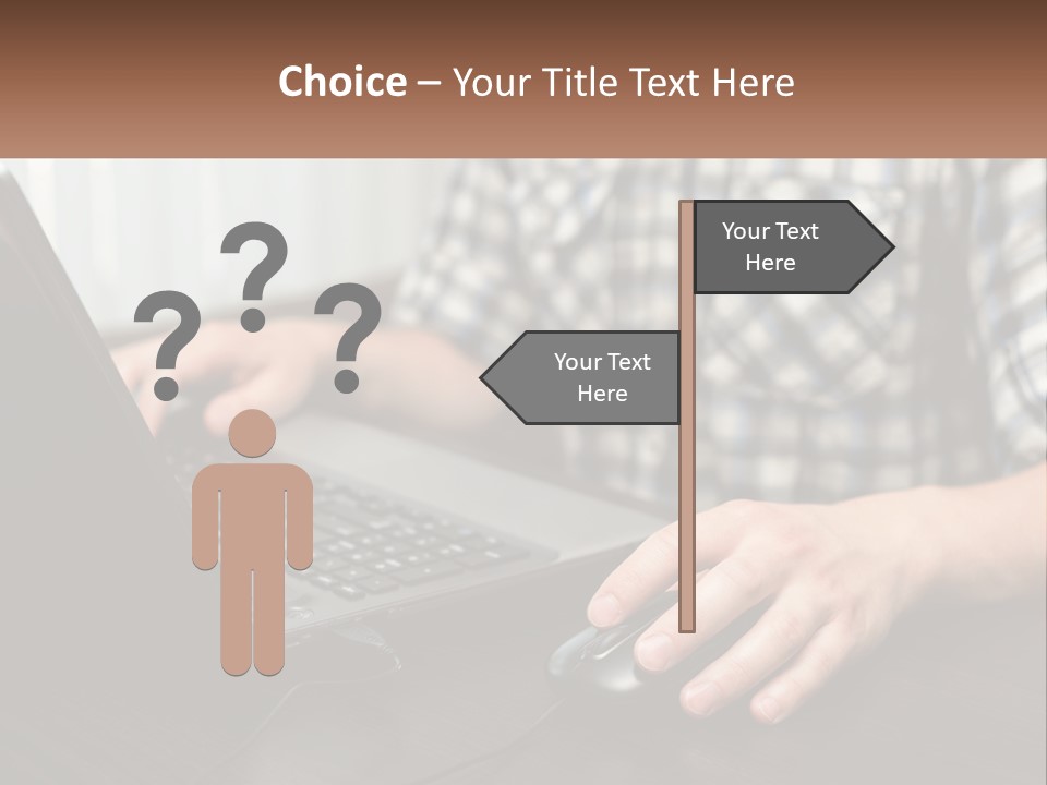 White Ocean Sand PowerPoint Template