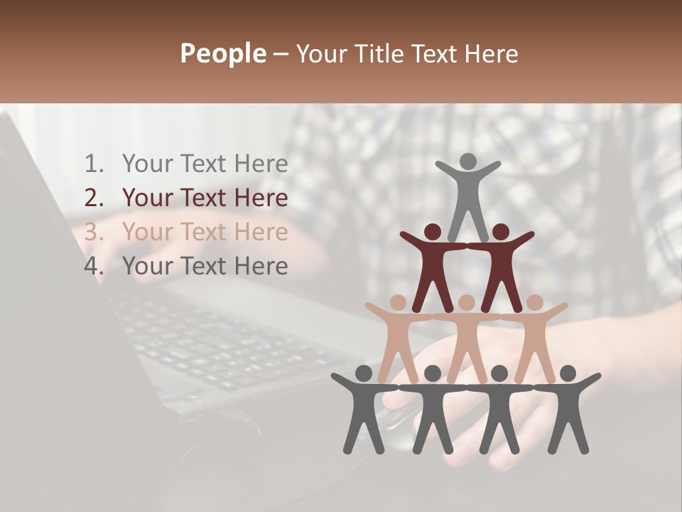 White Ocean Sand PowerPoint Template