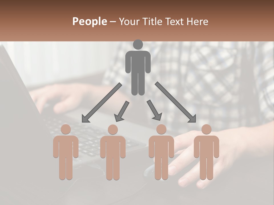 White Ocean Sand PowerPoint Template