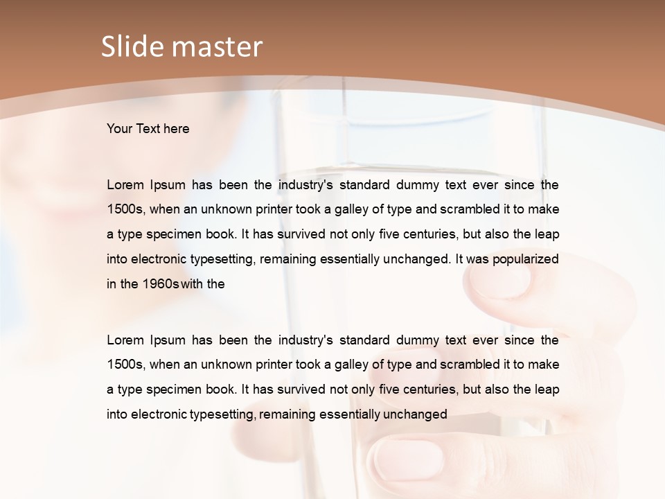 Sunrise Beach Elderly PowerPoint Template