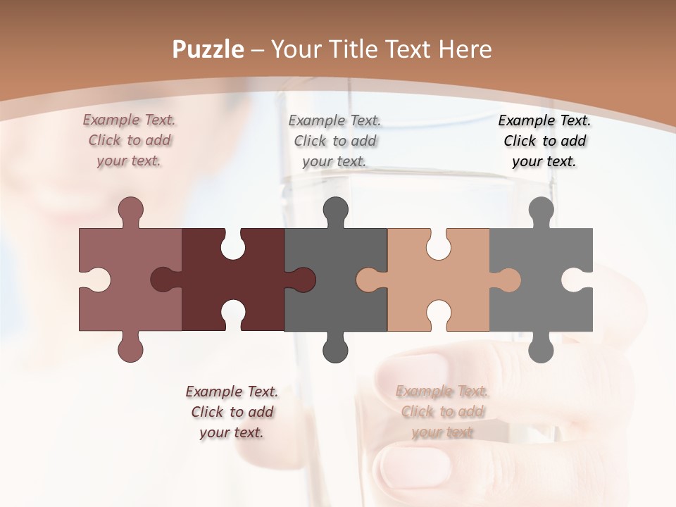 Sunrise Beach Elderly PowerPoint Template