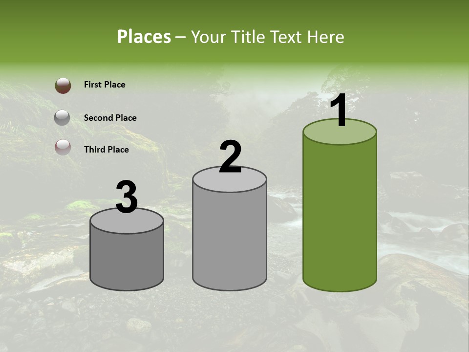 Caucasian Mother Sea PowerPoint Template