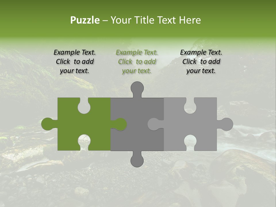 Caucasian Mother Sea PowerPoint Template