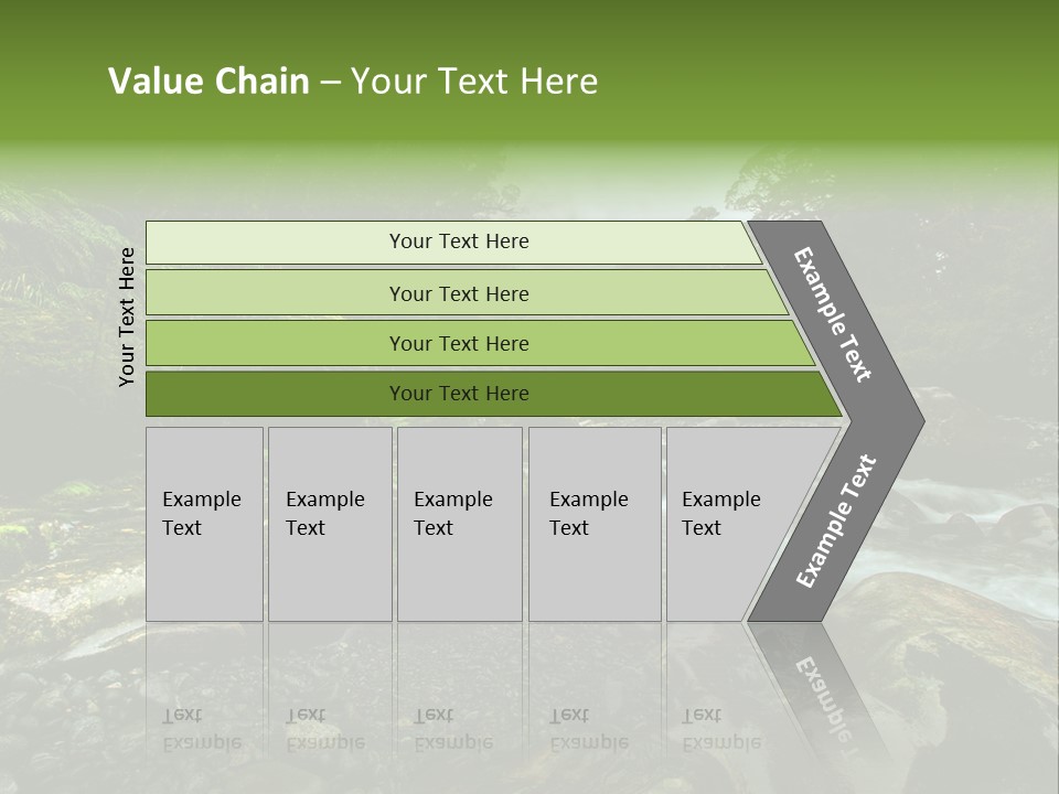 Caucasian Mother Sea PowerPoint Template