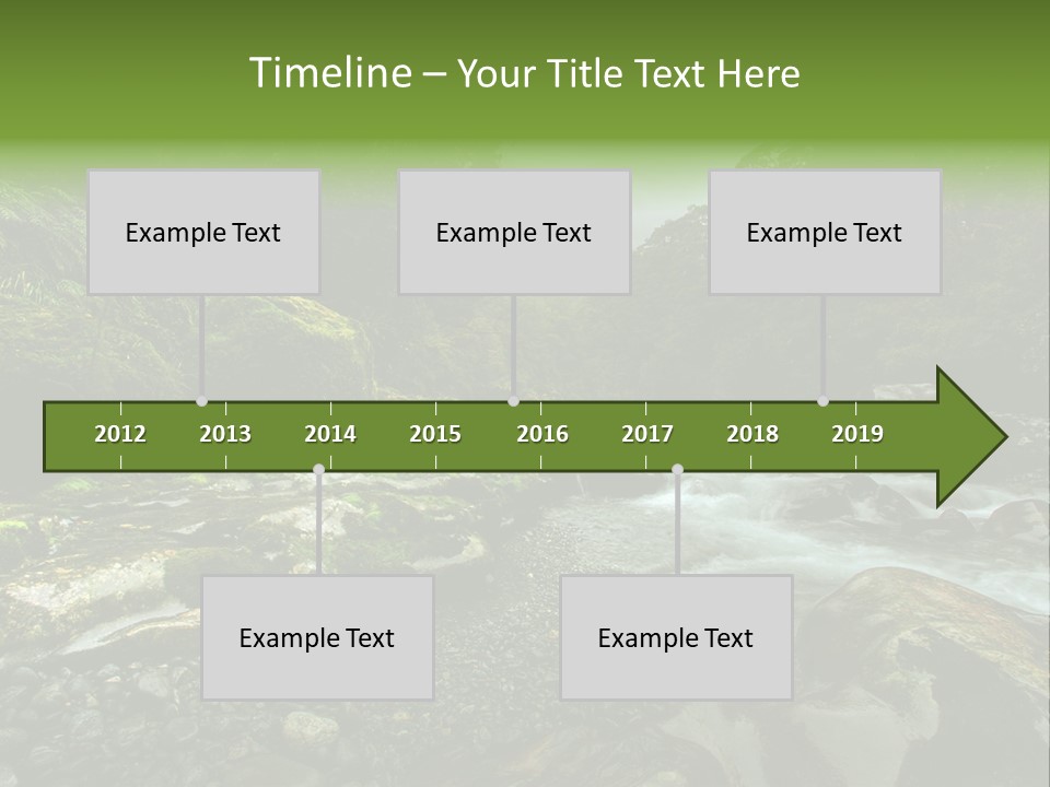 Caucasian Mother Sea PowerPoint Template