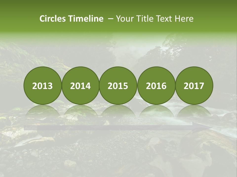 Caucasian Mother Sea PowerPoint Template