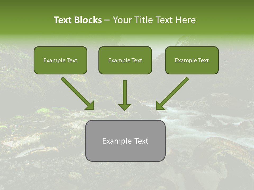 Caucasian Mother Sea PowerPoint Template
