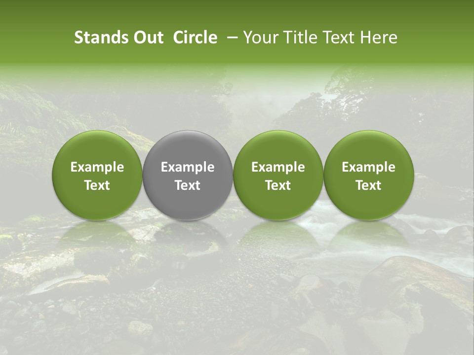 Caucasian Mother Sea PowerPoint Template