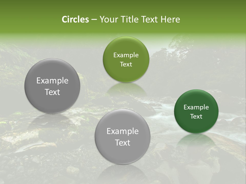 Caucasian Mother Sea PowerPoint Template