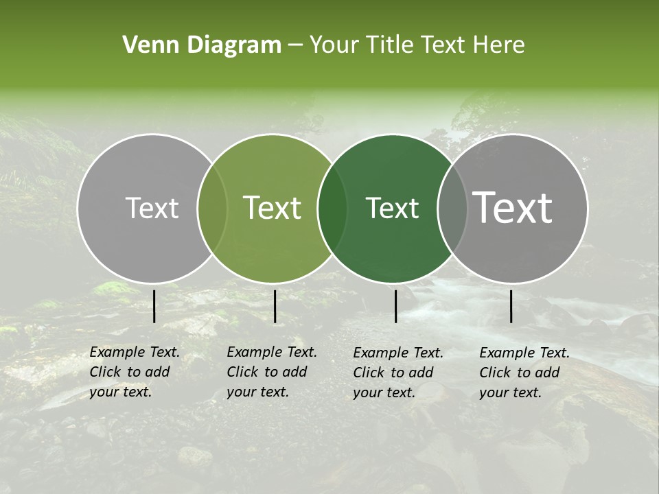 Caucasian Mother Sea PowerPoint Template