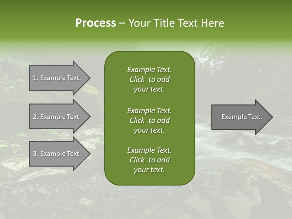 Caucasian Mother Sea PowerPoint Template