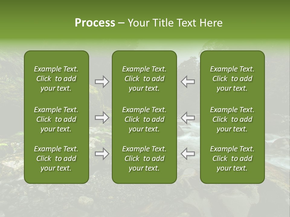 Caucasian Mother Sea PowerPoint Template