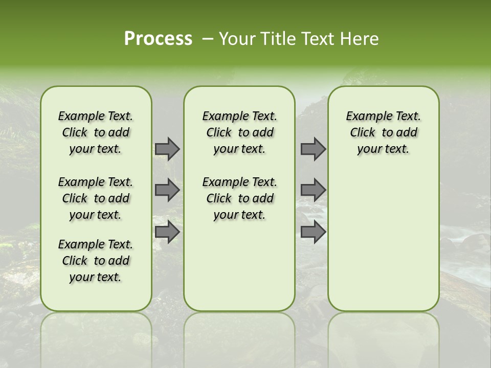 Caucasian Mother Sea PowerPoint Template