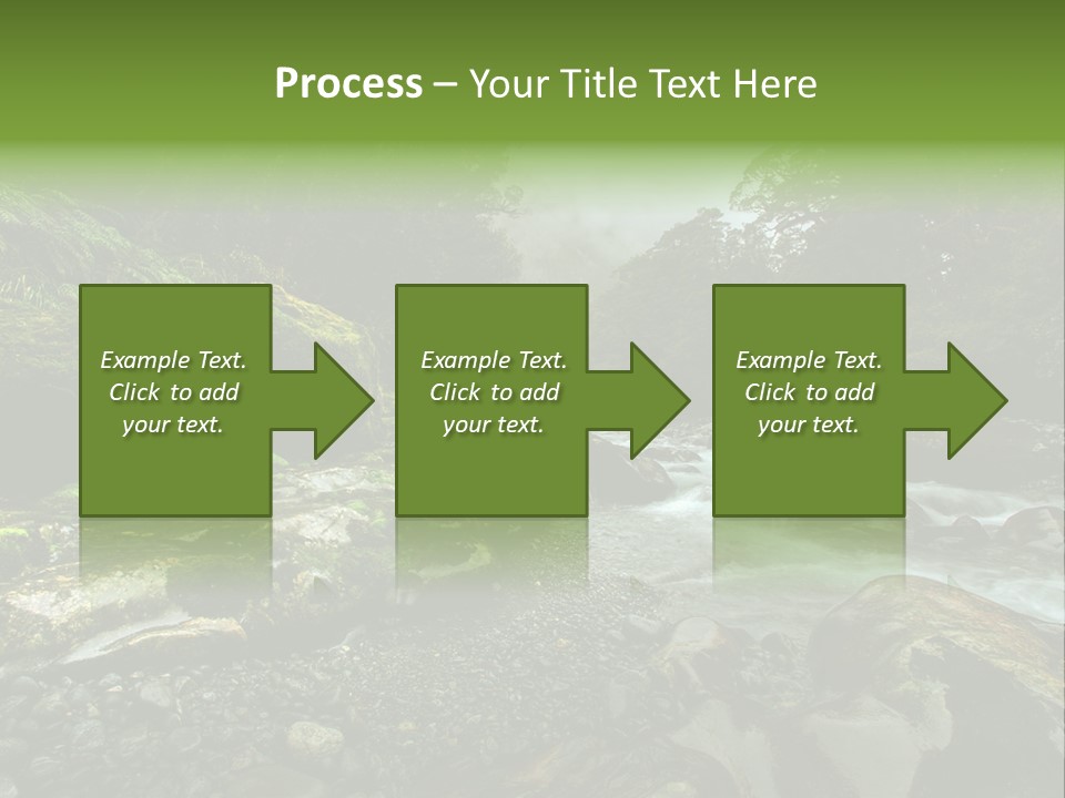 Caucasian Mother Sea PowerPoint Template